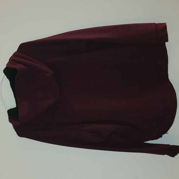 32 ° Heat fleece hoodie (cranberry) size Large - Picture 5 of 6